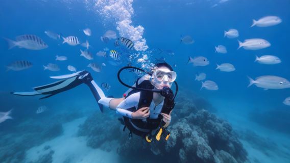 Sanya DSD Premium Viral Photography Diving (All-Inclusive Package)