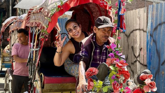 카트만두 음식, 음료 및 쇼핑 인력거 투어