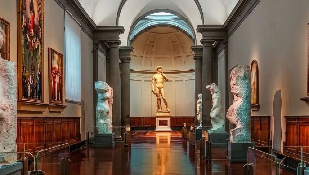 ฟลอเรนซ์: ตั๋วเข้าชมพิพิธภัณฑ์อัคคาเดเมีย + ออดิโอไกด์ (ไม่บังคับ)