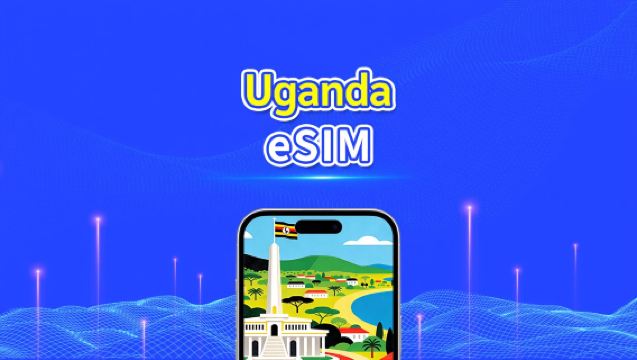 eSIM Uganda | 4G | Gói dữ liệu Hàng ngày/Tổng | 1–30 ngày | Thanh toán 24 giờ | Mã QR