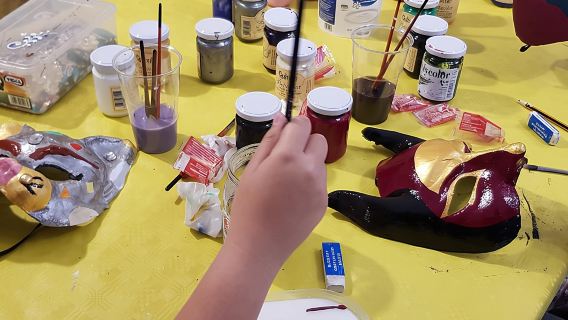 Venice Mask Workshop Class