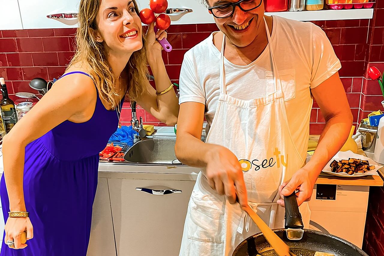 Auténtica clase de cocina siciliana con almuerzo gourmet en Palermo