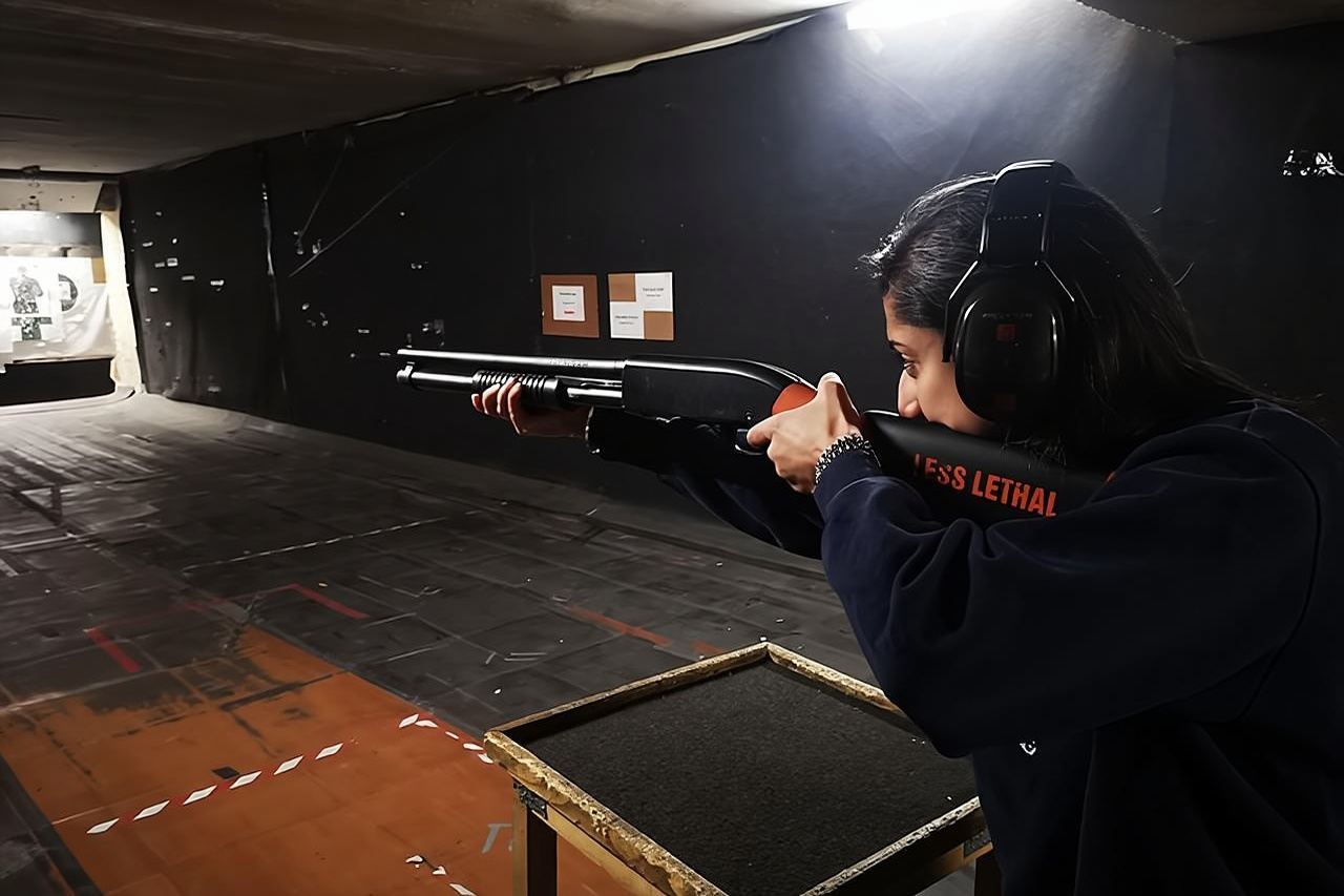 Riga Shooting Range : the Winchester, Glock 17, and Kalashnikov