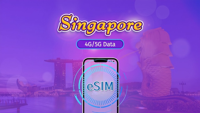 สิงคโปร์ | 5G eSIM | เดย์พาส/แพ็กเกจรวม | 24 ชั่วโมง | 1-30 วัน | รหัส QR