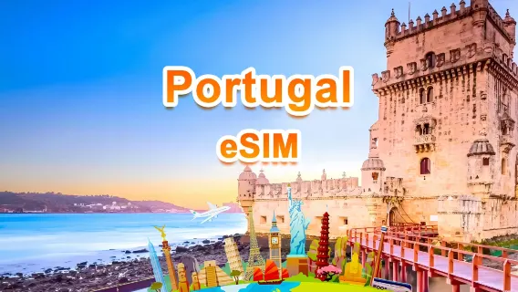 Portugal 5G eSIM | Daily package/Total package | 1GB/day-total 30GB | 1-30 days | 24-hour system | QR code