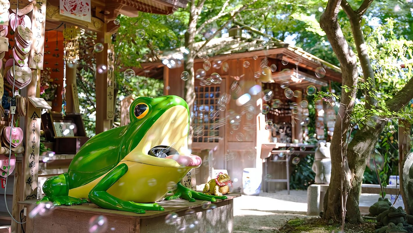 Japan Fukuoka Nyoirin-ji Temple on Qingying Mountain, Mount Yufu Trailhead, Yufuin, and Beppu Hells One-Day Tour