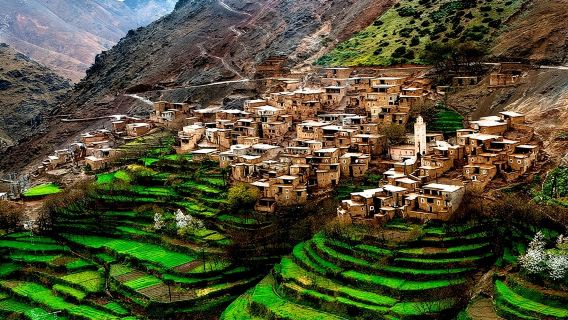Lunch in the High Atlas: Ourika Valley Waterfalls & 3 Valleys