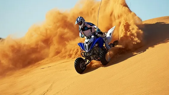 Pengalaman ATV dan Quad Bike di Qatar dengan Sand Boarding