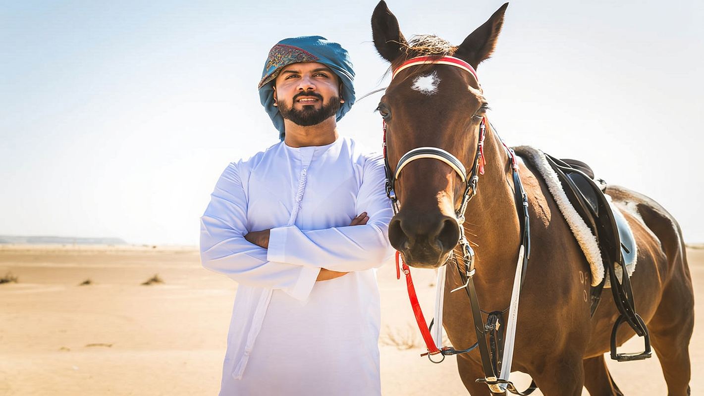 Esperienza a cavallo ad Abu Dhabi