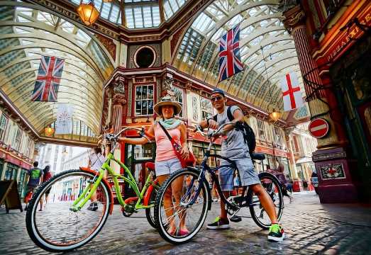 Secret bike tour of London City and the East End