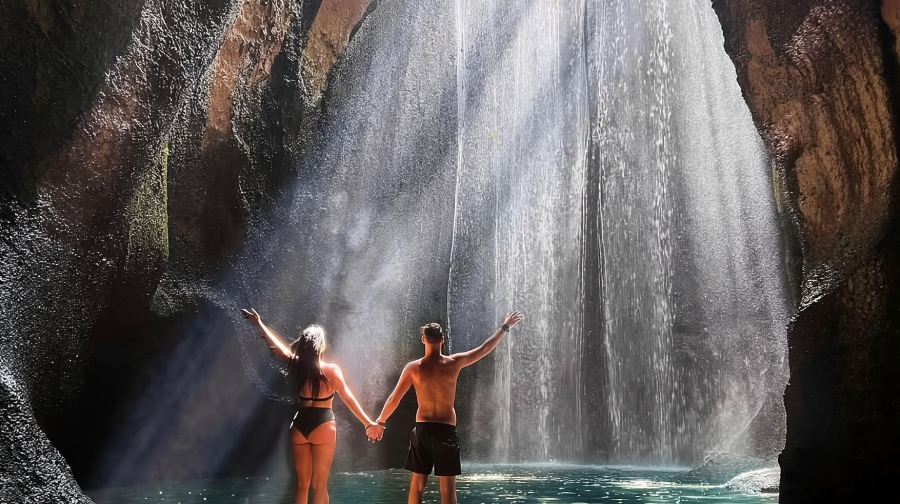 峇裡島烏布瀑布一日遊tukad+Gembleng專車服務