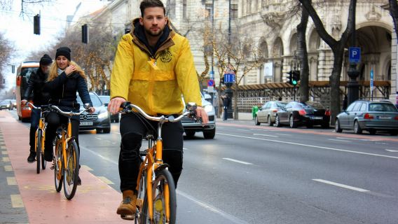 Будапешт ️Зимний велотур с остановкой на кофе️