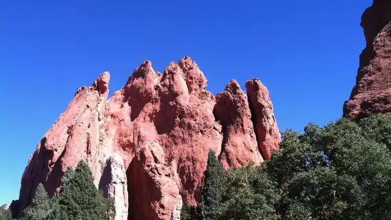 From Denver: Pikes Peak and Garden of the Gods Guided Tour