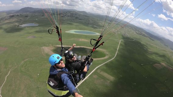 Winch Tandem Paragliding - Durmitor National Park
