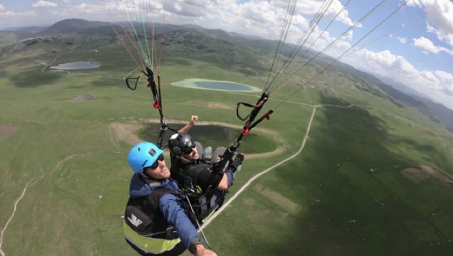 Winch Tandem Paragliding - Durmitor National Park