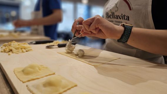Rome: Hands-on Fettuccine, Ravioli & Tiramisu Cooking Class