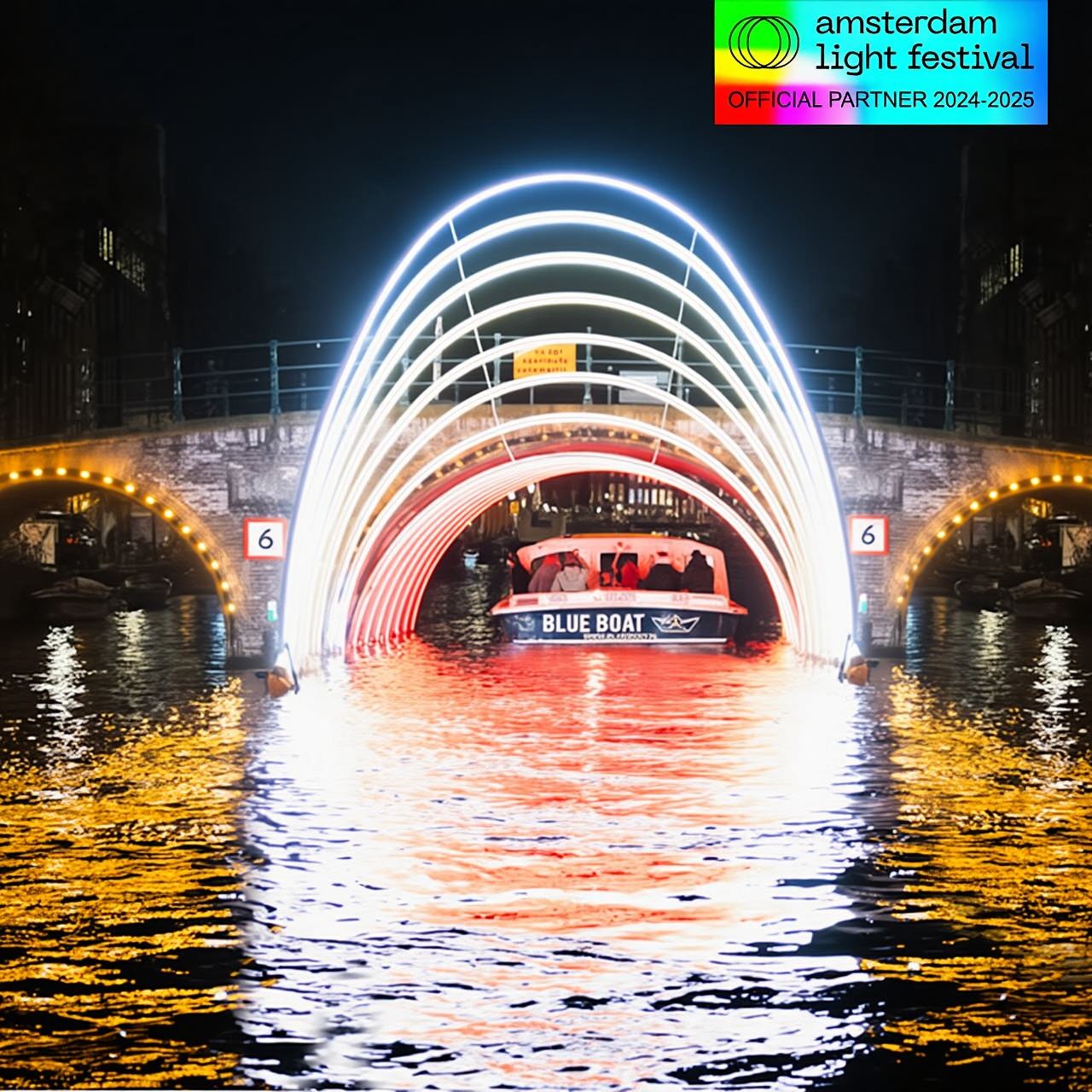 Amsterdam Light Festival 90 minute cruise
