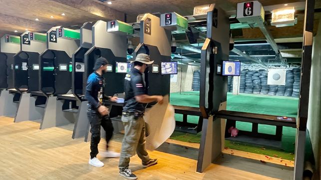 泰國旅遊 布吉神仙半島黃金射手射擊場Gold Shooter club 真人CS實彈射擊