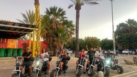 Sunset Island Tour in Aruba on Electric Scooter (1 or 2-seater)