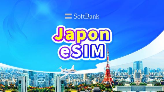 eSIM 4G/5G SoftBank Japon | TikTok et ChatGPT disponibles | Facturation 24h/24 | 1 à 30 jours | Code QR