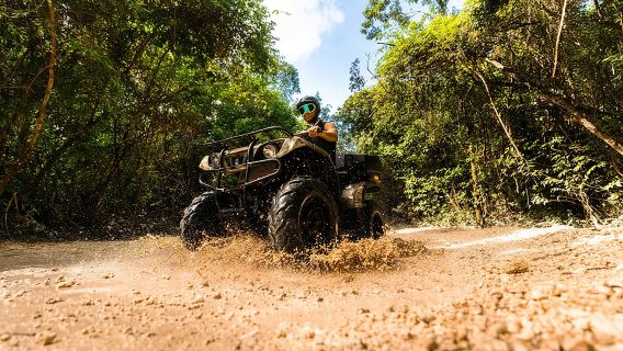 Cancun ATV Jungle Adventure, Ziplines, Cenote and Tequila Tasting
