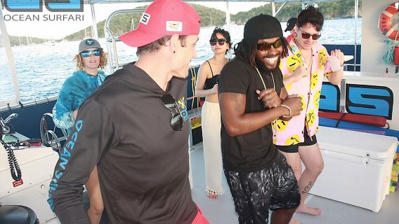 Afternoon Snorkel, Pizza & Sunset Tour departing from St. Thomas & St. John