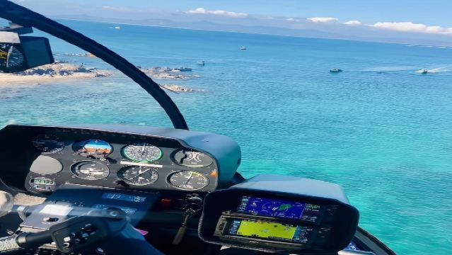 惠州柏斯直升機基地/雙月灣直升機觀光/低空自駕體驗【高空俯瞰雙月灣/小星山/海龜島】