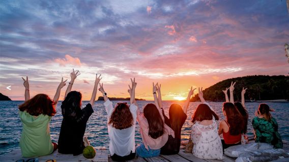 Pulau Phu Quoc, Vietnam: perjalanan satu hari ke Pulau Ganget [Tur perahu cepat, Snorkeling di 2 Pulau, dan Makan Malam BBQ]