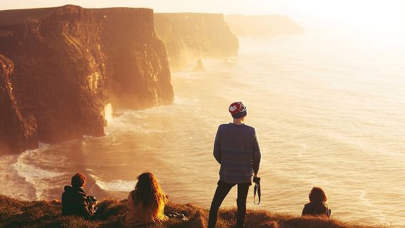 Cliffs of Moher + Burren National Park + Galway one-day tour in Ireland|Including admission ticket+ guide explanation