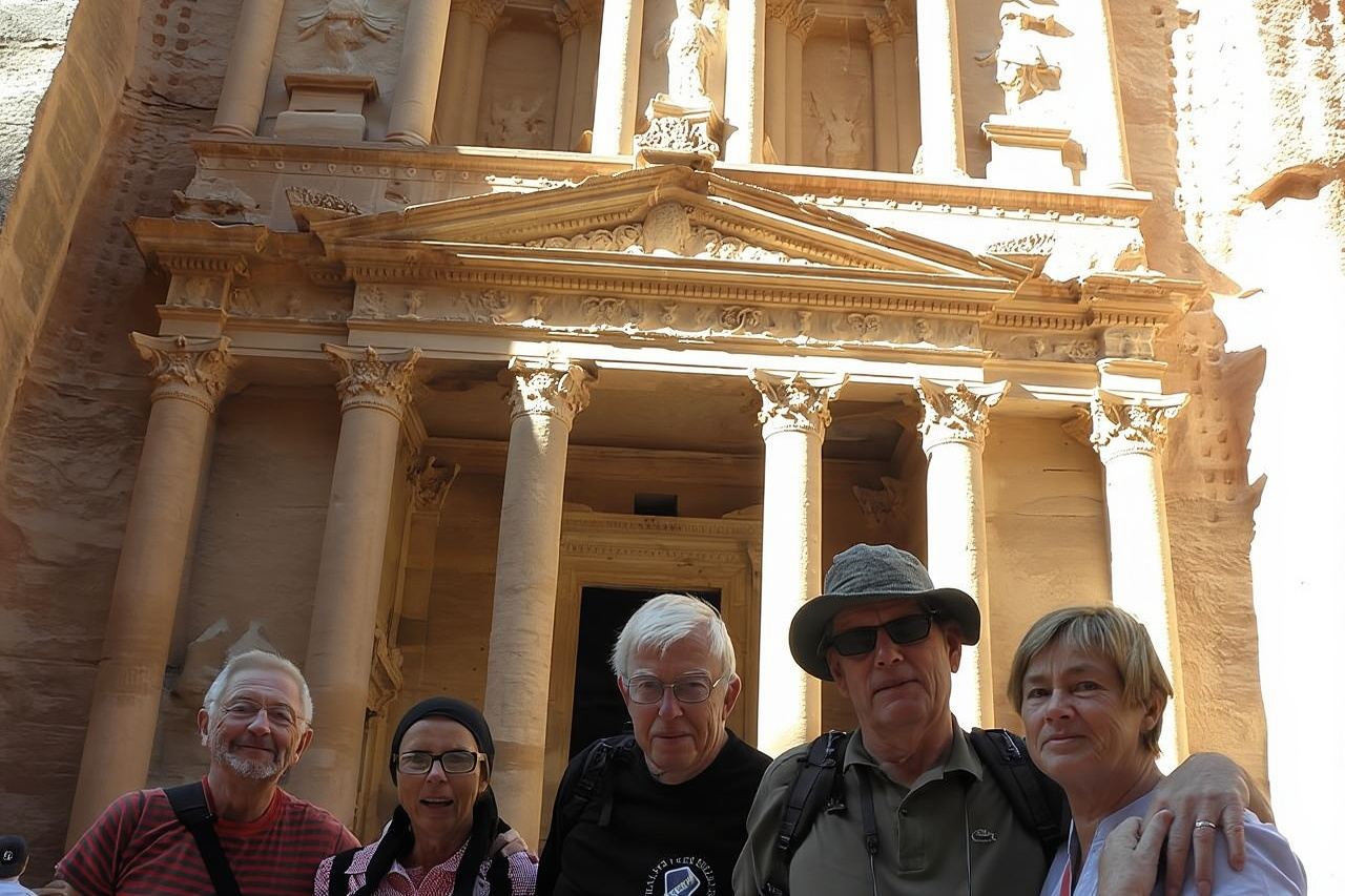 Hin- und Rückreise von Amman nach Petra