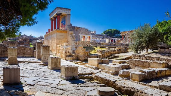 Tour riêng Cung điện Knossos - Bảo tàng Khảo cổ học - Thị trấn Heraklion