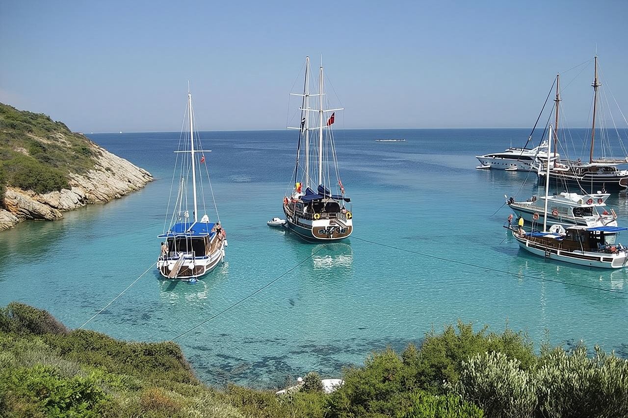 Excursión privada en goleta por Bodrum con almuerzo incluido