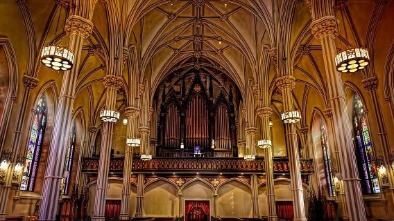 New York Catacombs by Candlelight