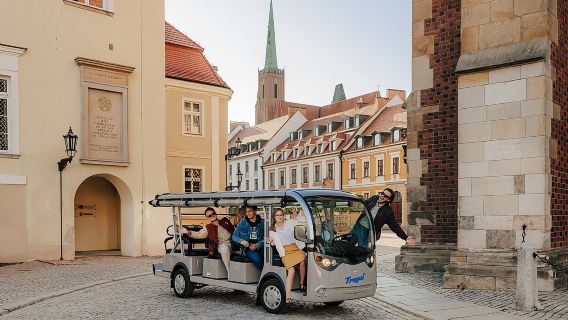 Breslavia, tour di gruppo di 1 o 2 ore in auto elettrica