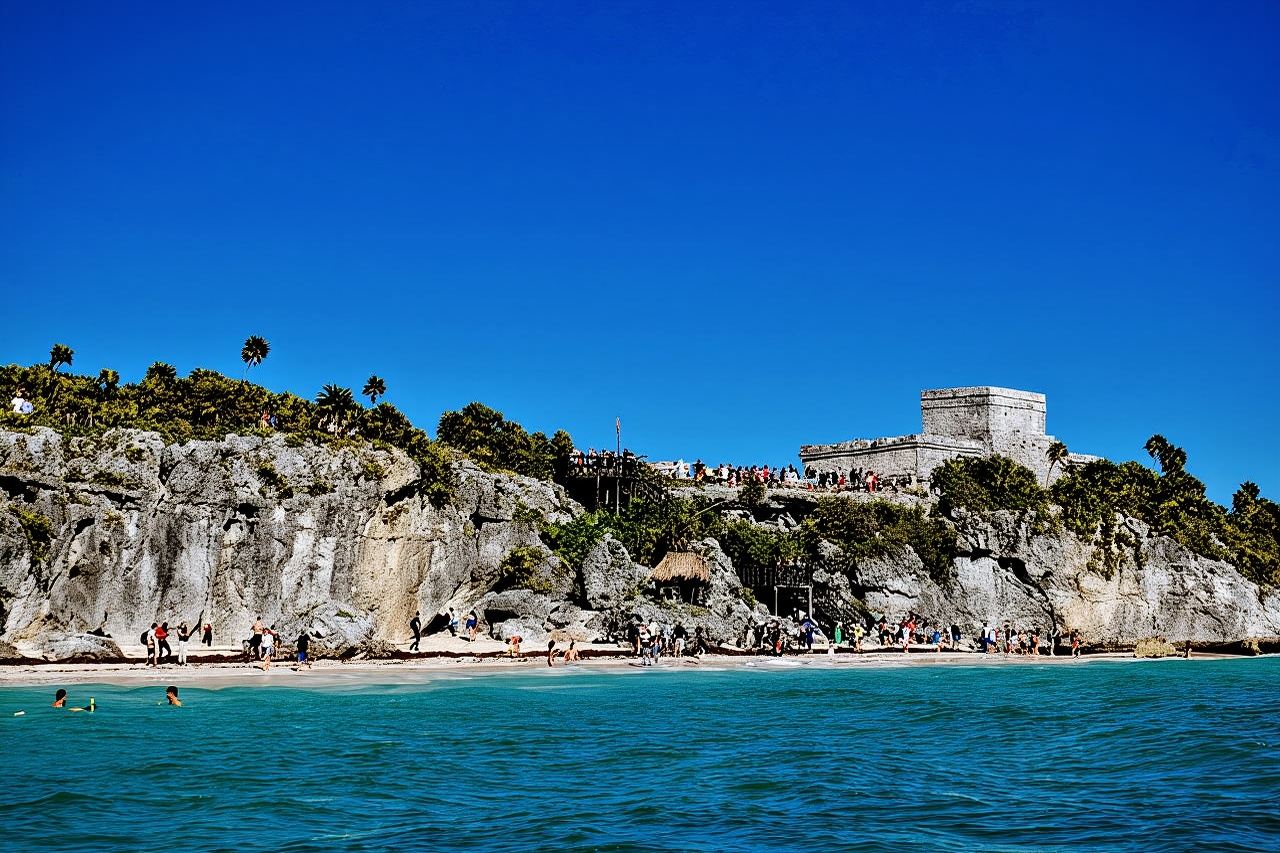 3 in 1 프라이빗 투어 툴룸 세노테와 산호초 스노클링