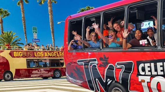 LA: TMZ Celebrity Tour and Big Bus Hop-on Hop-off Tour