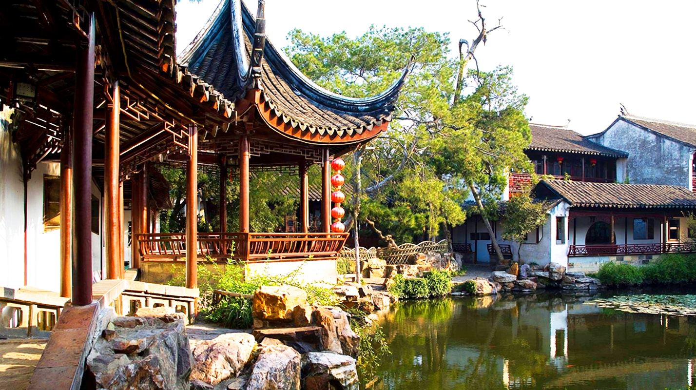 Autobus business|Guida in inglese opzionale|Partenza da Shanghai, tour di 1 giorno a Suzhou: Giardino dell'Umile Amministratore, Tempio Hanshan e Via Shantang