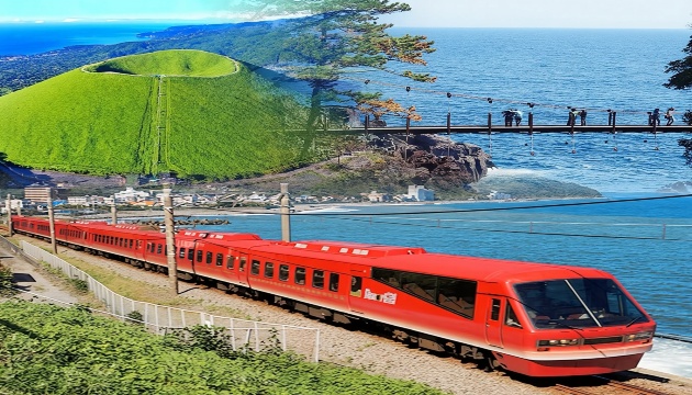 9人小團|日本東京伊豆一日遊城崎海岸觀海列車大室山仙人掌公園