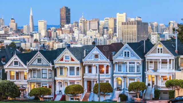 Artistic San Francisco 1-day tour: City Hall + The Painted Ladies + Castro District + Haight-Ashbury