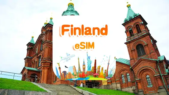 芬蘭 5G eSIM | 總量包 | 總量1-30GB | 3-30天 | 24小時制 | QR code