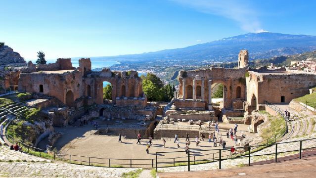 Mount Etna and Taormina from Catania City Centre Full Day Tour