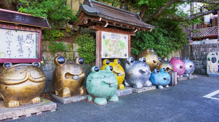 日本福岡清影山如意輪寺& 由布岳登山口&湯布院&別府地獄一日