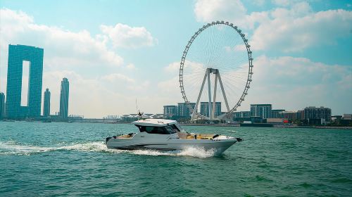 Luxury Yacht Cruise: Explore Dubai Iconic Sights in Style Transport Passes 8