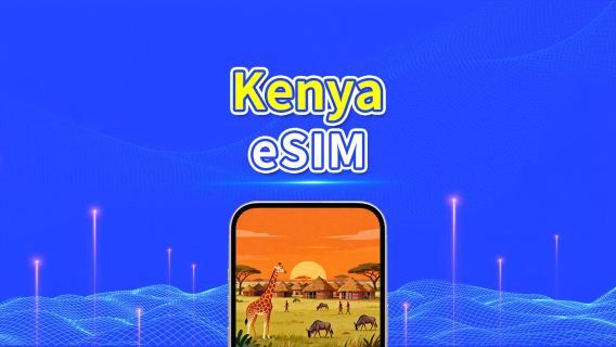 eSIM Kenya | 4G | Pacchetto Dati Giornaliero/Totale | 1–30 giorni | Fatturazione 24 Ore | Codice QR