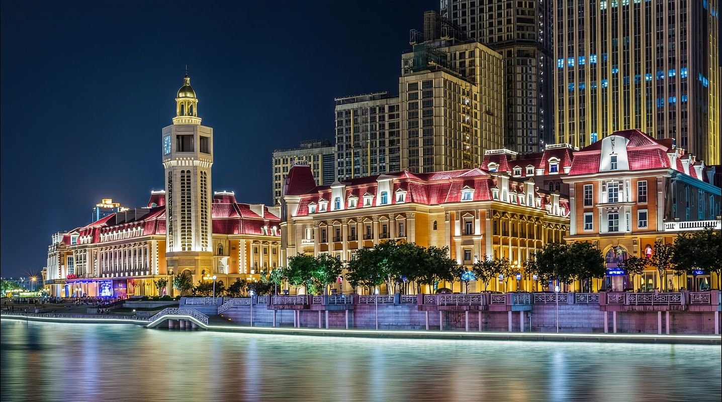 ทัวร์ยามค่ำคืนที่ถนนวัฒนธรรมโบราณเทียนจิน + บ้านเครื่องเคลือบดินเผา + บ้านพักของจาง xueliang + ย่านอู่ต้าเต้า + โซนอิตาลี