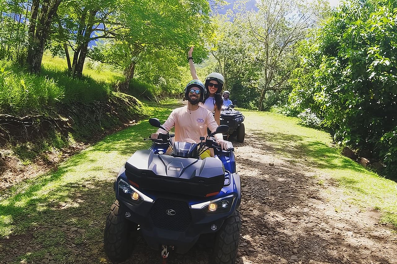 Moorea Solo or Twin 3 hours 30 ATV Tour