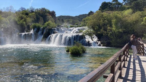 From Zadar Day Tour, Krka Waterfalls, Skradin Cruise, Swimming