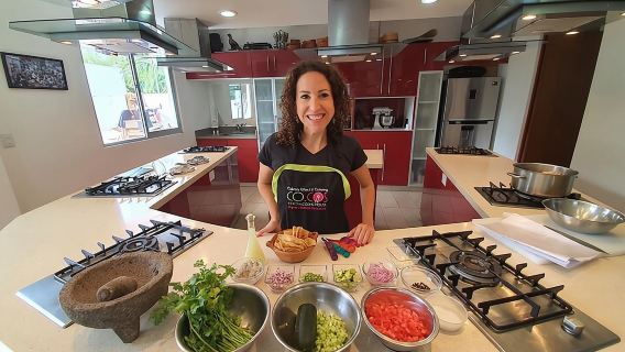 Mexican Cooking Class 1 or 3 Courses Tequila and Mezcal Tasting