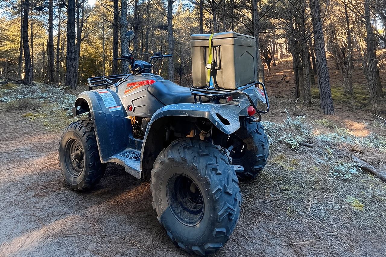 2-Hour Quad Biking Guided Excursion Through the Knysna Forests 