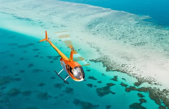開恩茲大堡礁直升機觀光之旅【30分鐘／40分鐘／60分鐘飛行體驗＋2人成行】